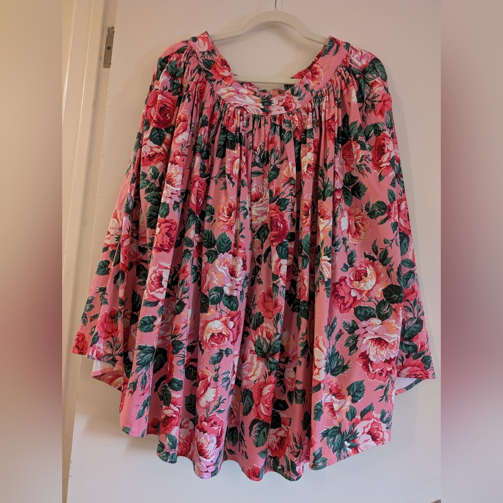XL Vixen Pink Floral Skirt
